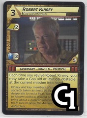 Robert Kinsey, Goa'uld Infiltrator